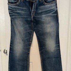 Men's Silver Jeans